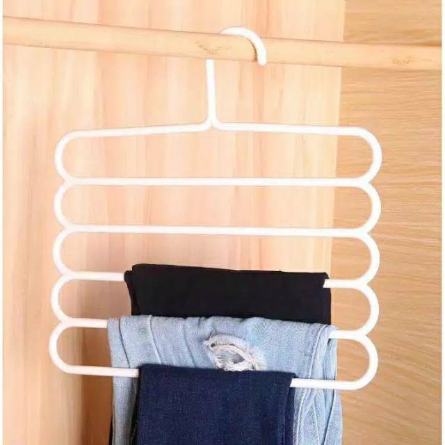 Hanger Gantungan Pakaian / Jilbab 5 in 1