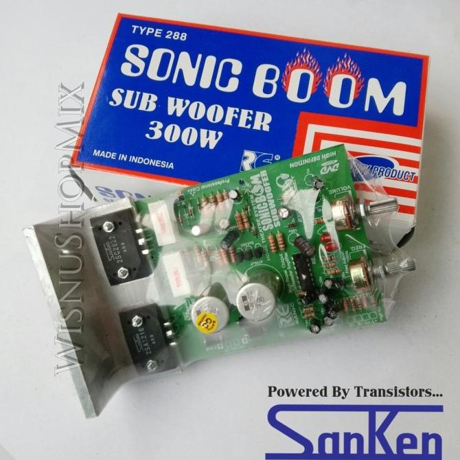 Kit Power Amplifier Aktif Subwoofer