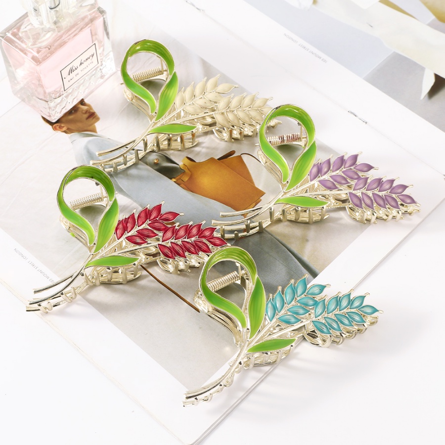 Jepit Rambut Ponytail Bahan Alloy Gaya Korea Untuk Wanita