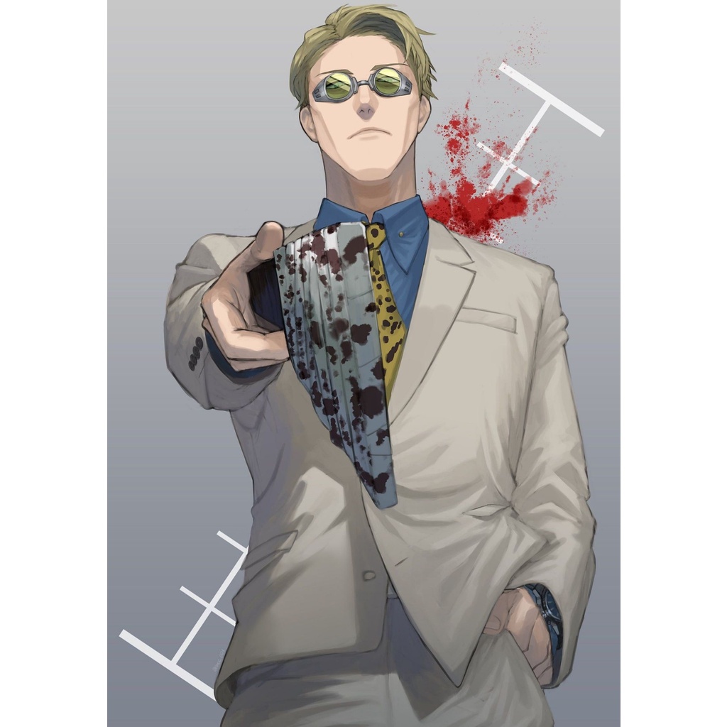 POSTER JUJUTSU KAISEN (12 Free 1) - POSTER ANIME - POSTER CUSTOM-JJKS 24