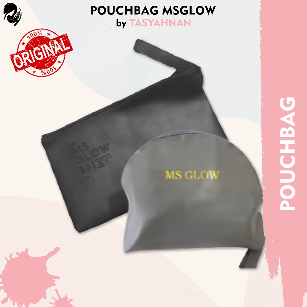 Pouch MS GLOW / MSGLOW FOR MEN / TOTEBAG / TAS