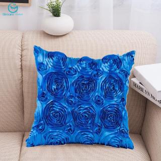 Sarung Bantal Dengan Hiasan Pita Dan Gambar Bunga Mawar Sarung Bantal Dengan Hiasan Pita Dan Gambar Bunga Mawar