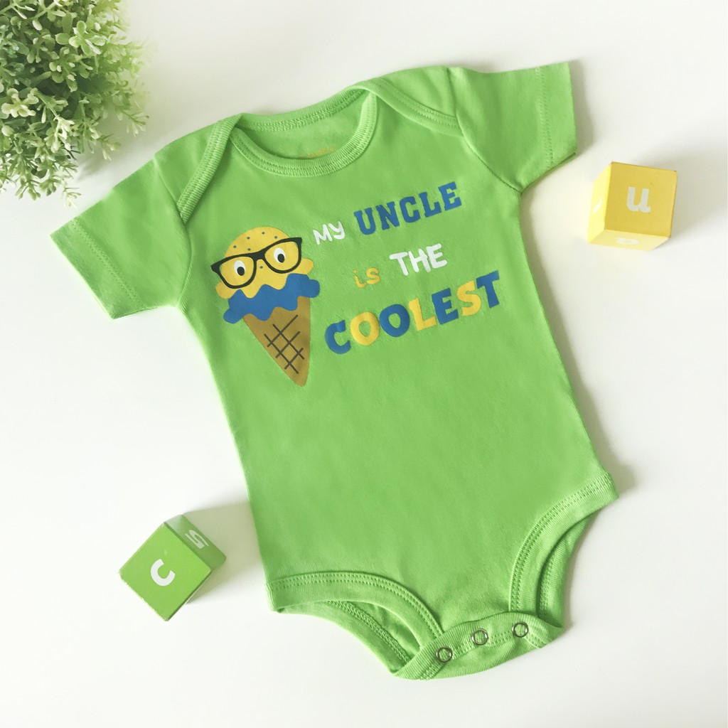 J Baby Bodysuit Collest Uncle