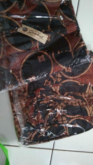 Maura Couple - Sania Ruffle Batik Couple Ori Ndoro Jowi Dnt