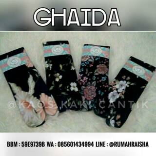  Kaos  Kaki  Jempol Motif Syakira Socks hitam motif 