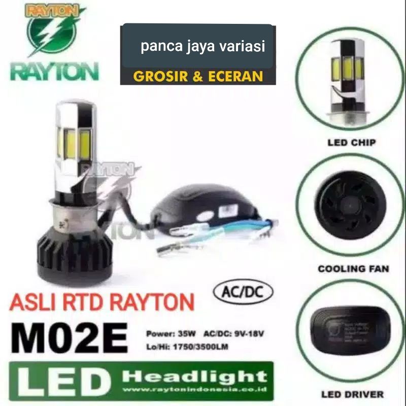 Led Rtd Rayton Original Lampu Led RTD Rayton Original Ready 6 sisi &amp; 3 Sisi