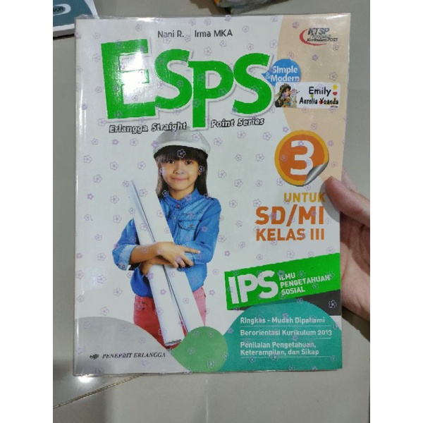 Buku IPS Esps 3 sd bekas Erlangga