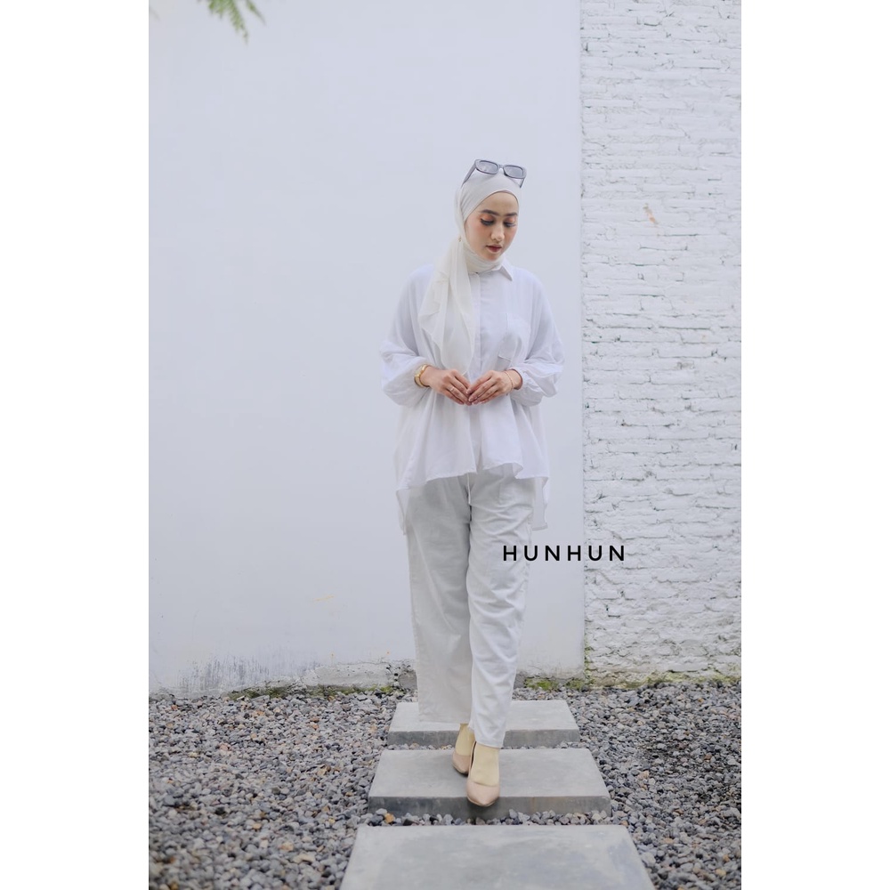 Zunna Pants Widi Pants Kulot Linen Premium Laura Slim Kulot Linen SEOUL Pusatgrosir_solo