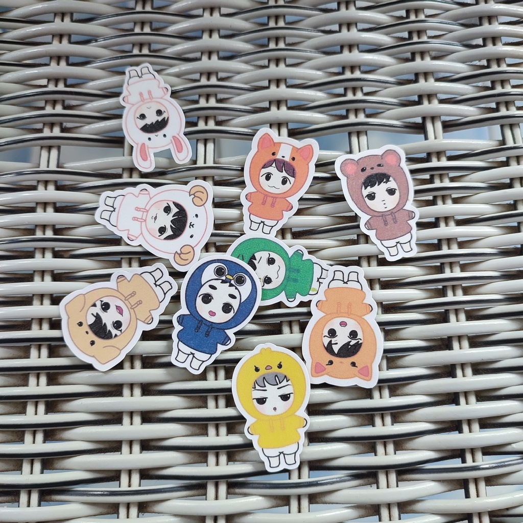 Exo sticker | Cetak sticker murah