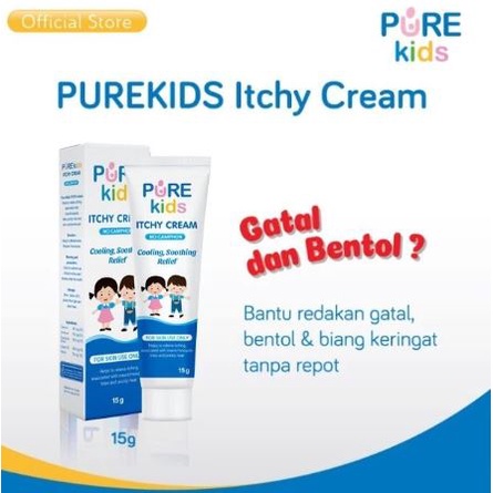 Pure Kids Itchy Cream 15gr