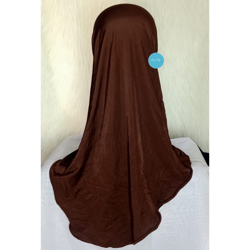 Jilbab Sport Bayi dan Anak Simple Bahan Spandek Jersey