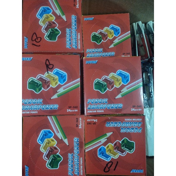 

serutan.rautan.pensil./.1.pk.isi.24.pcs