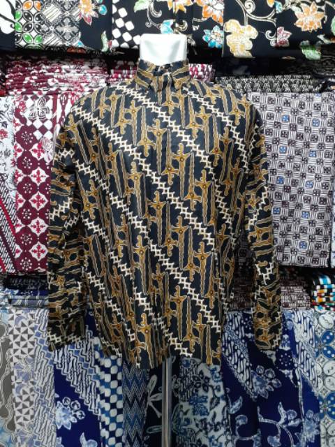 KEMEJA BATIK LENGAN PANJANG MURAH