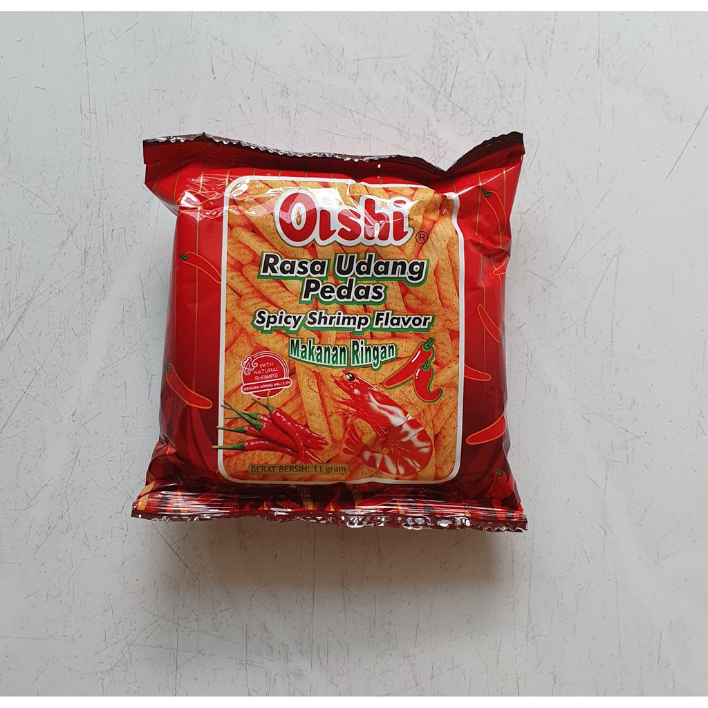 

OISHI SPICY PRAWN KRAKER 14 gr - PCS