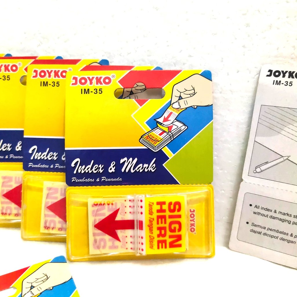 

Index & Mark Pembatas & Penanda Joyko IM35