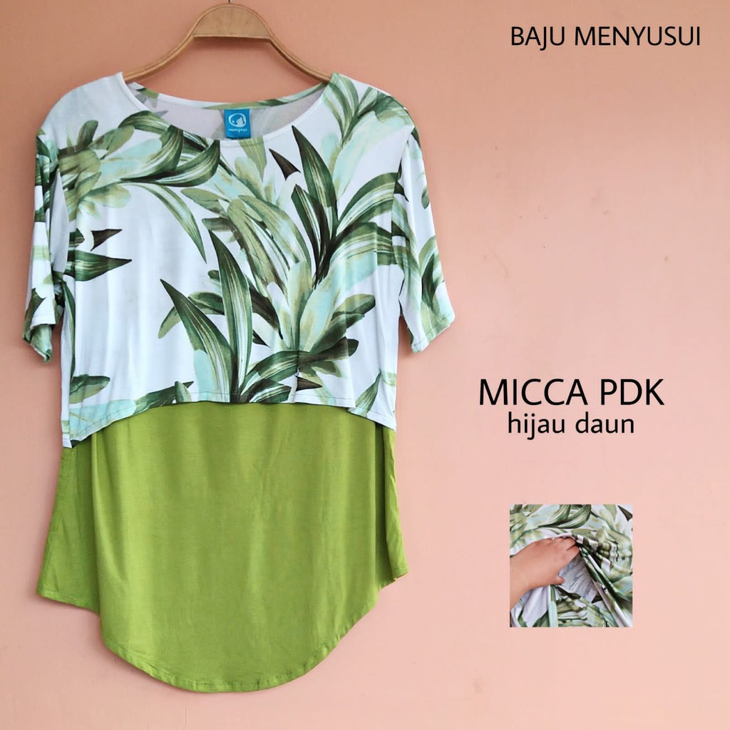 MAMIGAYA Kaos Meyusui MICCA Pendek