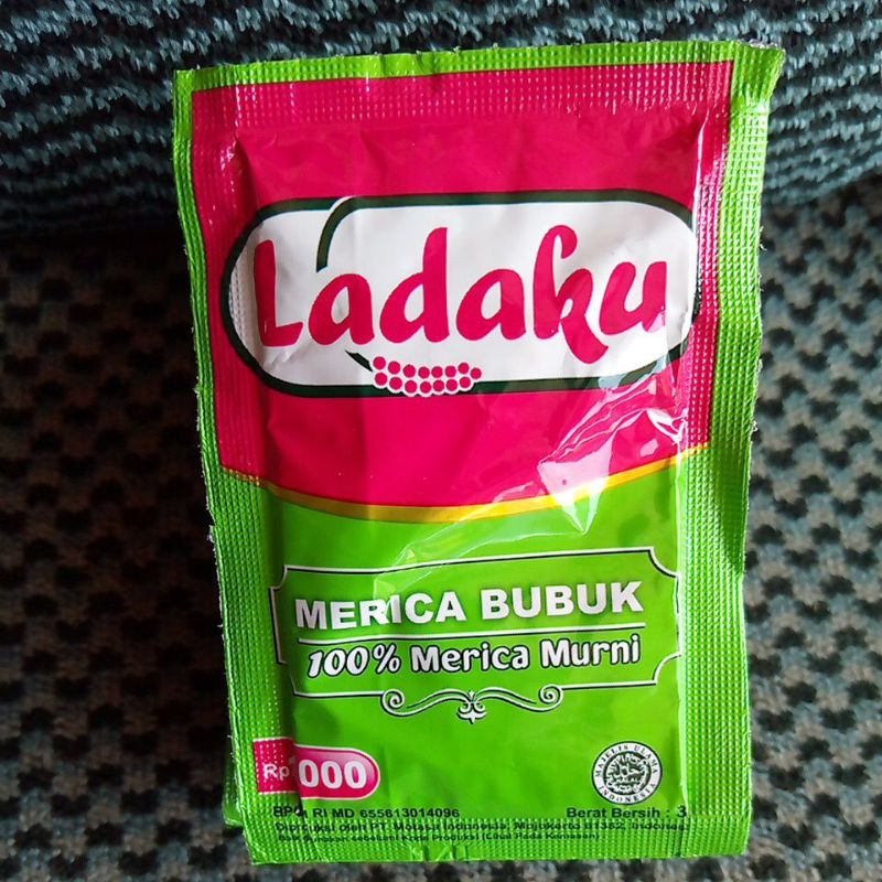 LADAKU Merica Bubuk ASLI Lada Murni Sachet 3g SATUAN