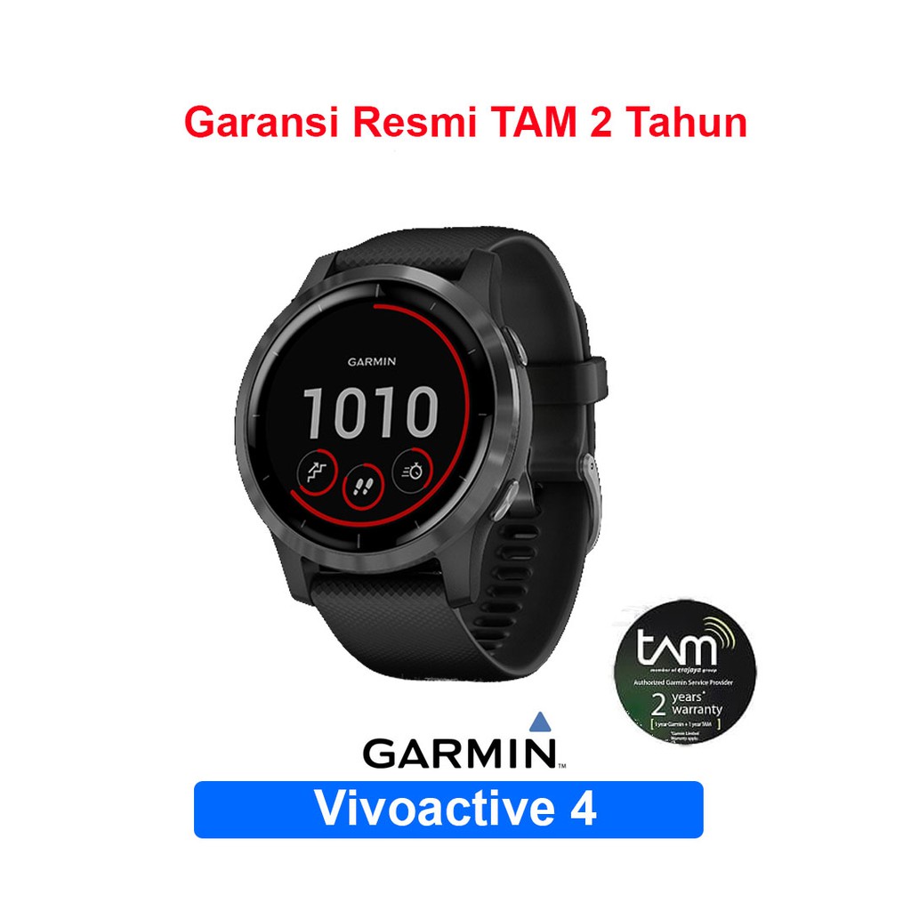 Smart Watch Vivoactive 4 GARMIN Vivoactive 4 Smart Watch Resmi TAM Original