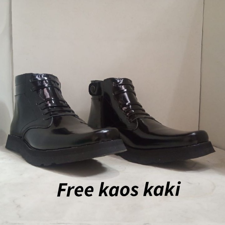 SEPATU PDH TALI MATI KULIT KILAP SWEDIAN SEPATU PDH TNI SEPATU PDH POLRI SEPATU PDH SECURITY SEPATU PDH SATPAM SEPATU DINAS PNS