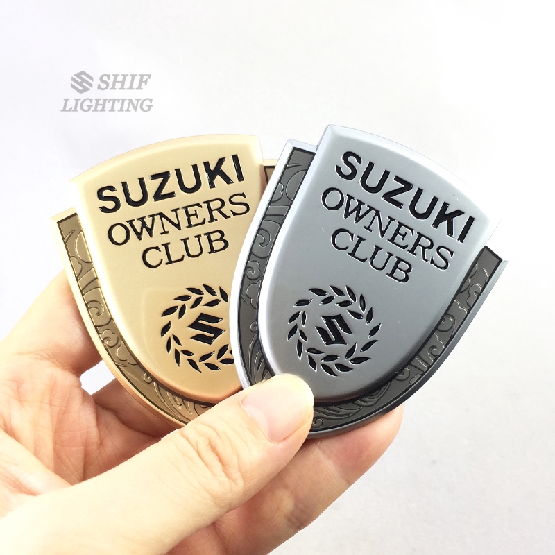 Suzuki OWNERS Stiker Dekorasi Bentuk CLUB Mewah