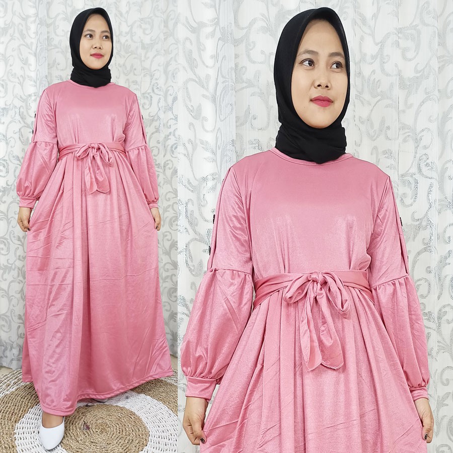 GAMIS ALEXZI LENGAN BALON 3KANCING CARLINA