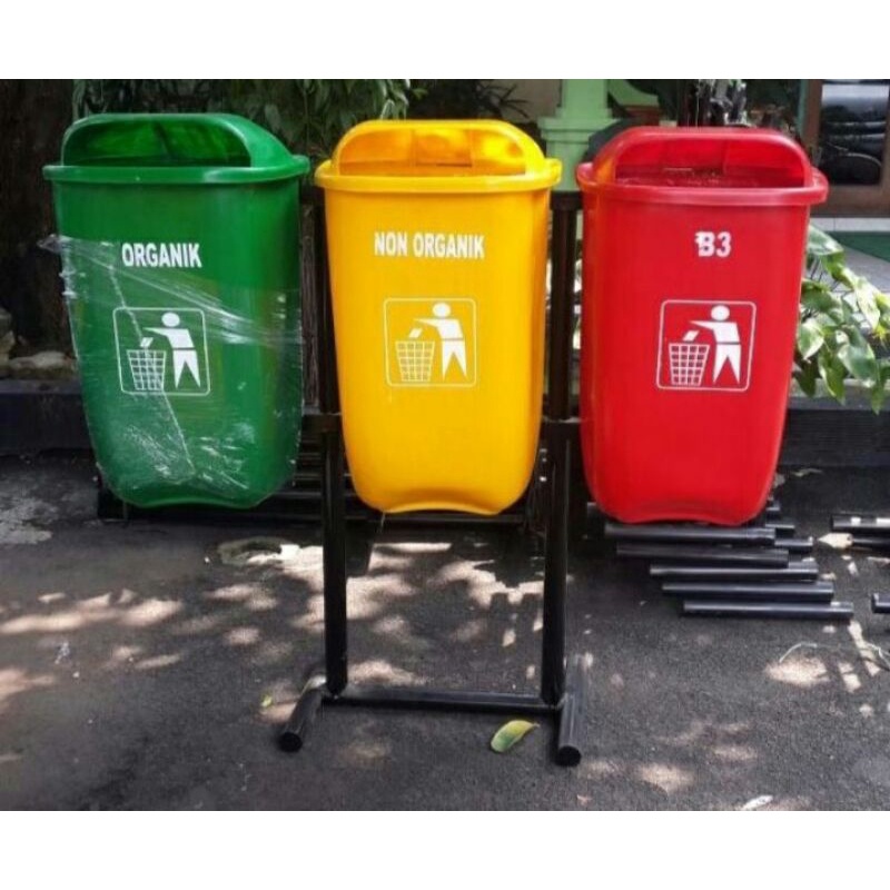 TONG SAMPAH FIBERGLASS TERMURAH 660L 240L 120L 50L GROSIR TONG SAMPAH BESAR