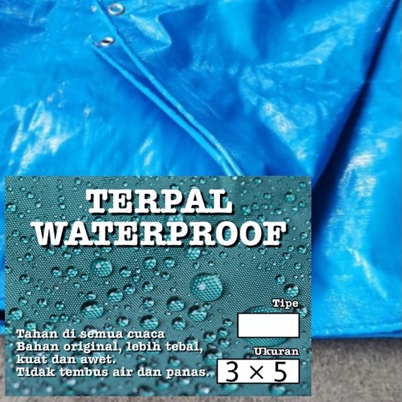 TERPAL 3X5 WATERPROOF ORIGINAL