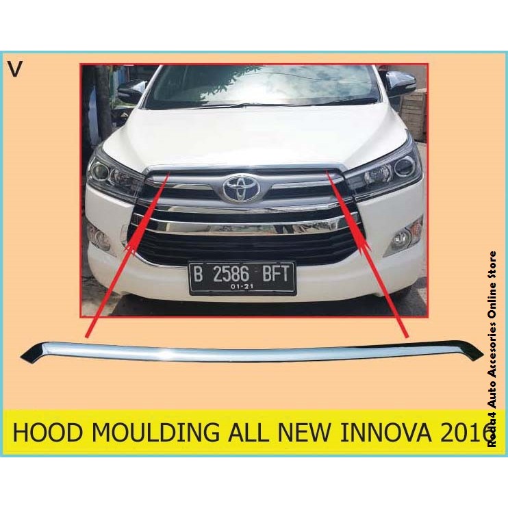 Hood Moulding / List Grill Depan  Atas  All New Innova 2016