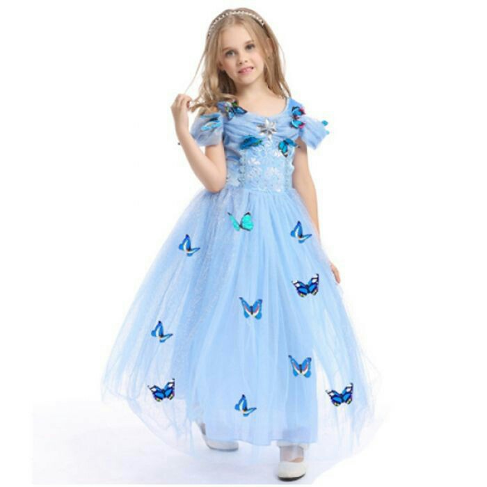 baju pesta anak perempuan dress anak perempuan import dress import anak gaun anak perempuan k1