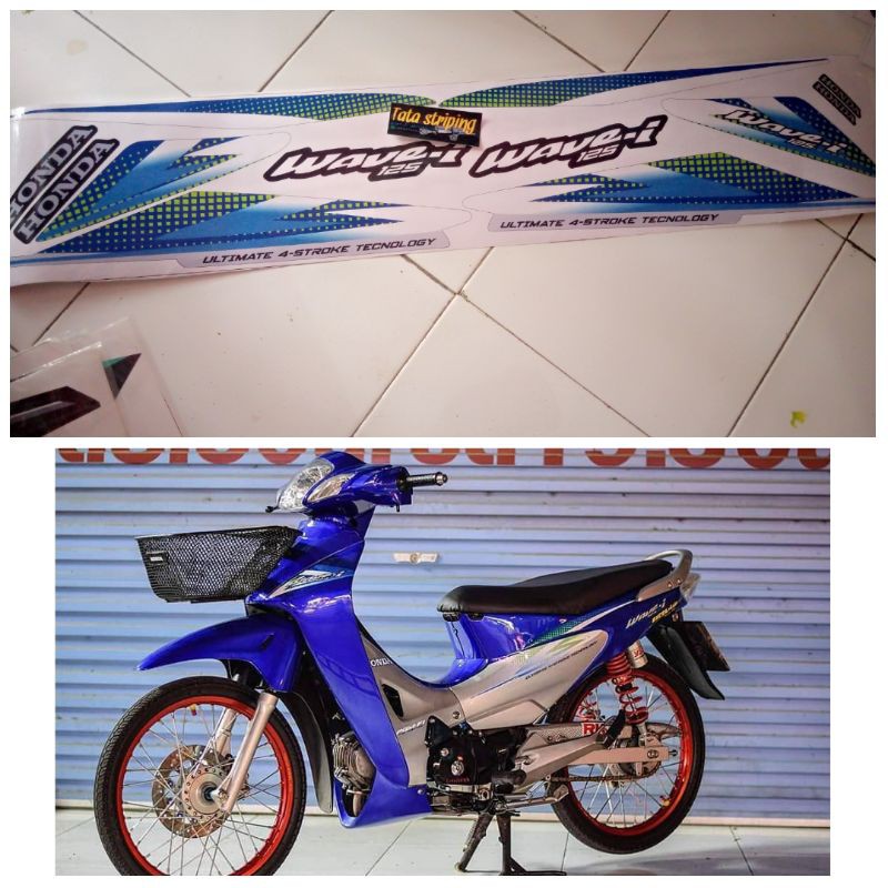 striping stiker wave 125 thailand/ striping wave karisma thailand