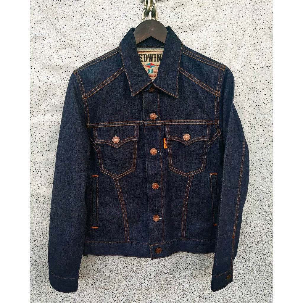 Jaket jeans edwin store original