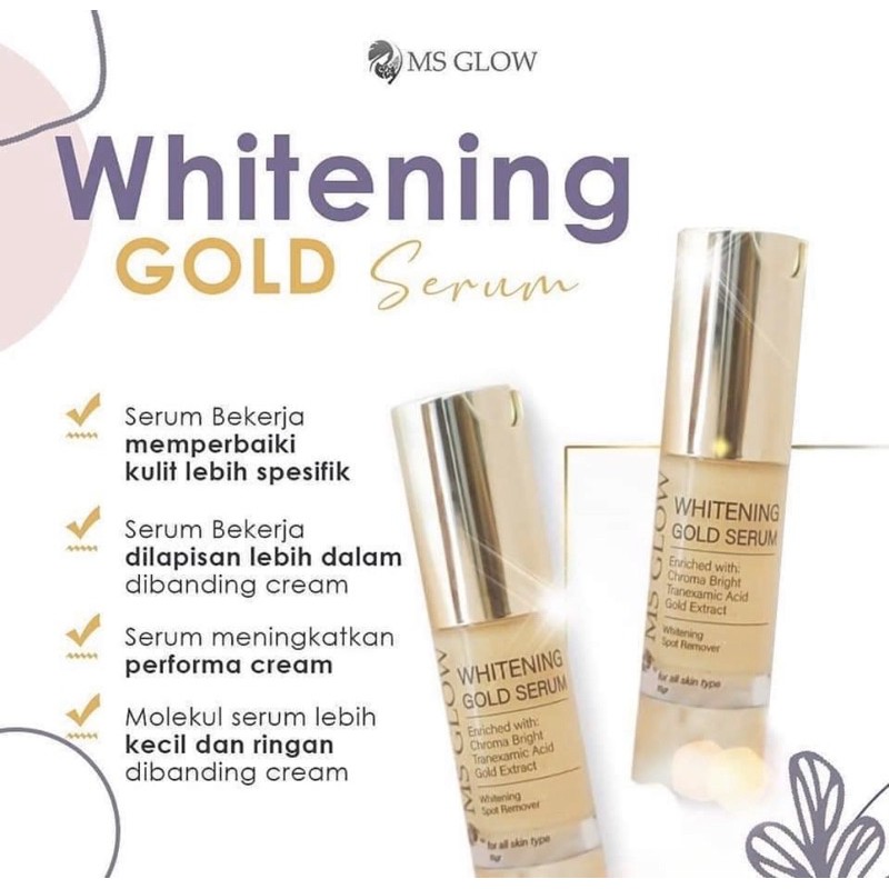 SERUM GOLD MSGLOW