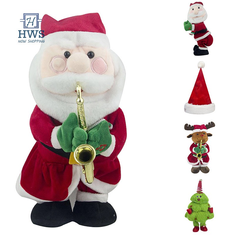 stuffed santa doll