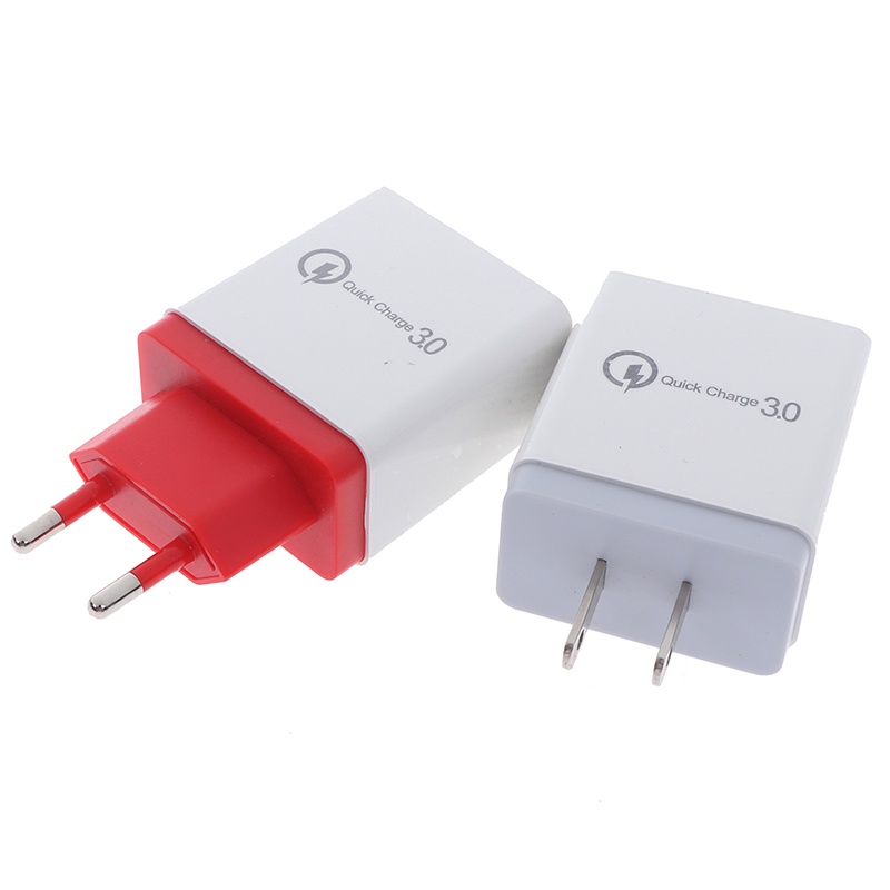 {LUCKID}4 Ports travel charger 3a quick charge 3.0 usb charger fast charger adapter