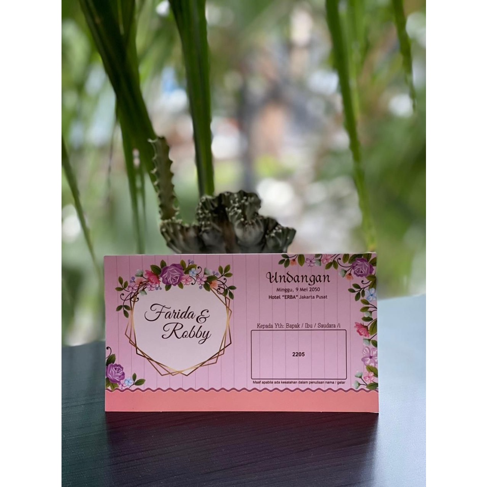 undangan blangko erba 2205