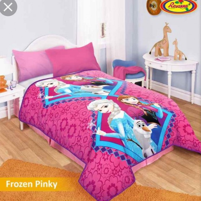 selimut rosanna akiko sutra rotary uk 150x200 Frozen Pinky