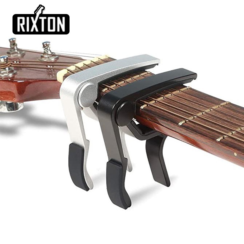 Rixton Guitar Capo Tuning Clip Quick Change Clamp Key Classic Guitar Capo Acoustic Guitar Capo 003