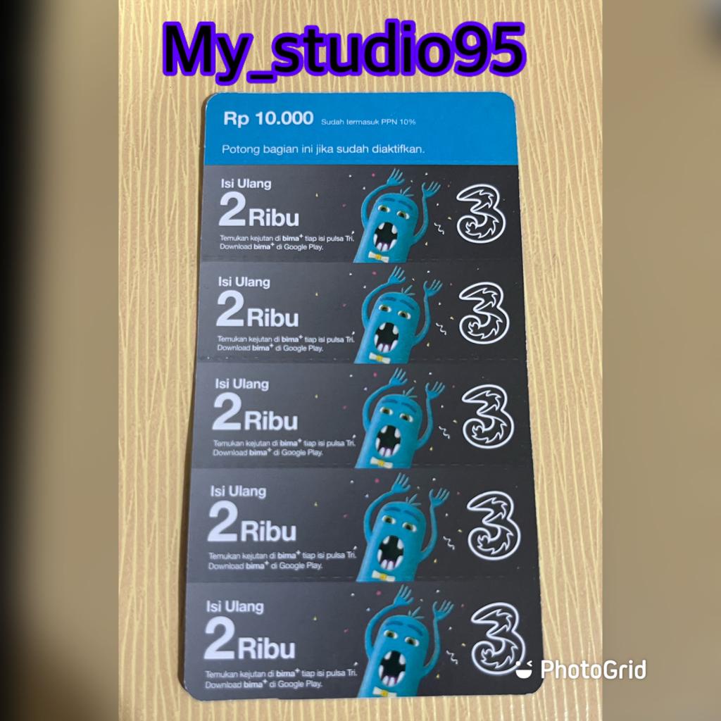 vocher pulsa tri 2k