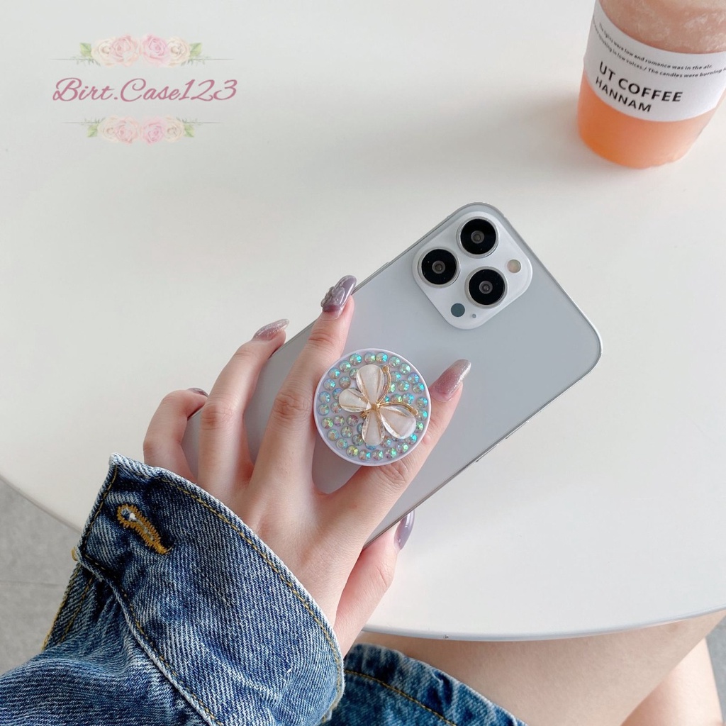 POP SOCKET STAND POPSOCKET PHONE HOLDER HP GRIPTOK 3D PERMATA 3M BC6276