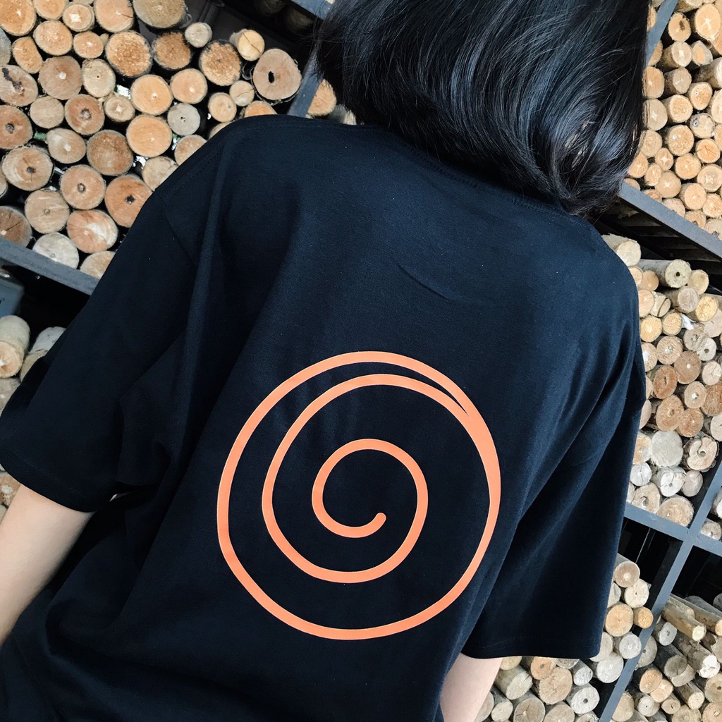 Tshirt Kurama Logo Anime Manga Naruto Premium Unisex