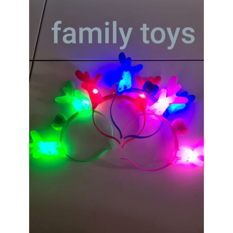 family games Bando led lampu tanduk RUSA party tahun baru natal ulang tahun anak dewasa holloween