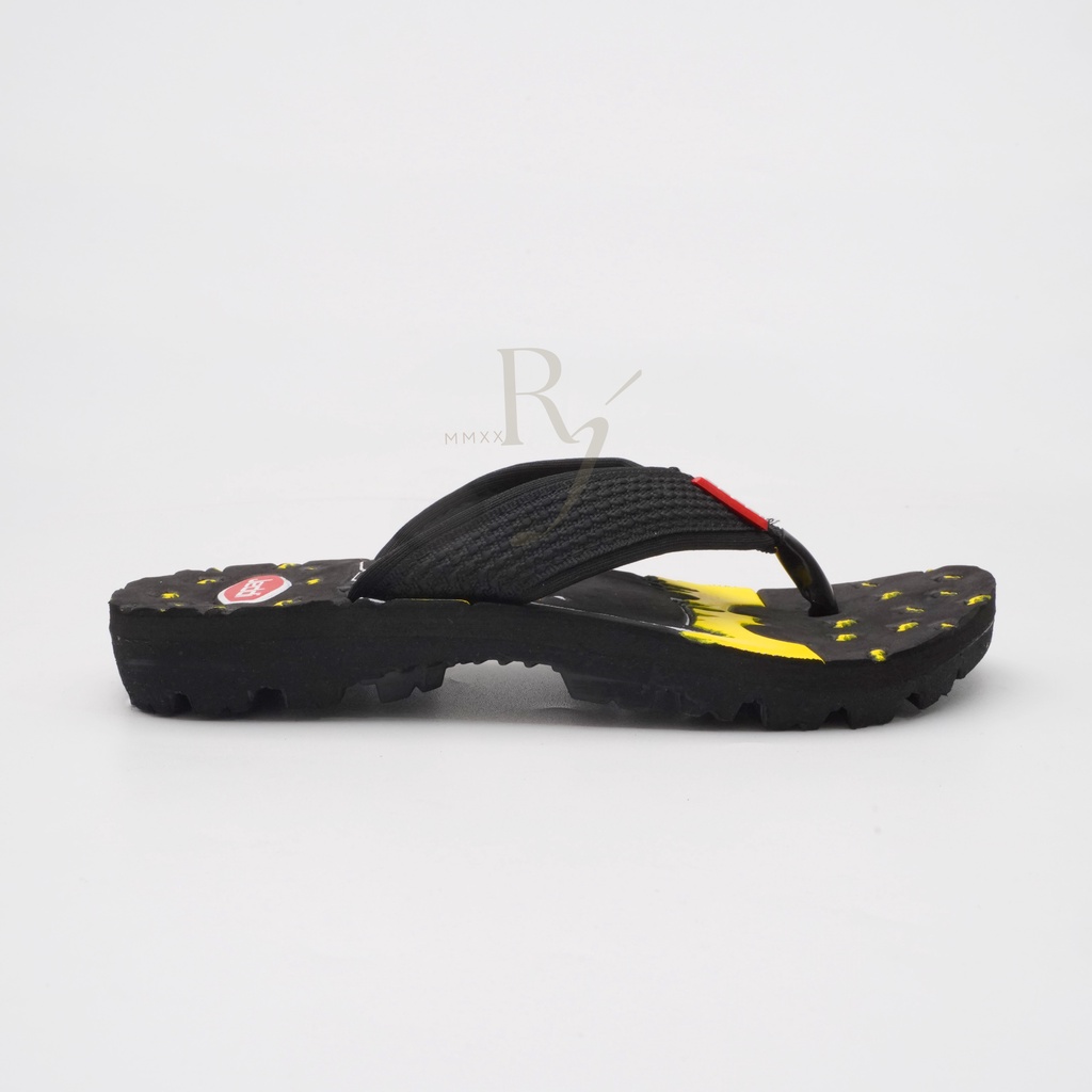 JEDDI [BATMAN] Sandal Superhero/ Sandal Japit Anak Cowok Kartun/ Sandal Jepit Anak Laki-laki/ Sendal Anak Japit