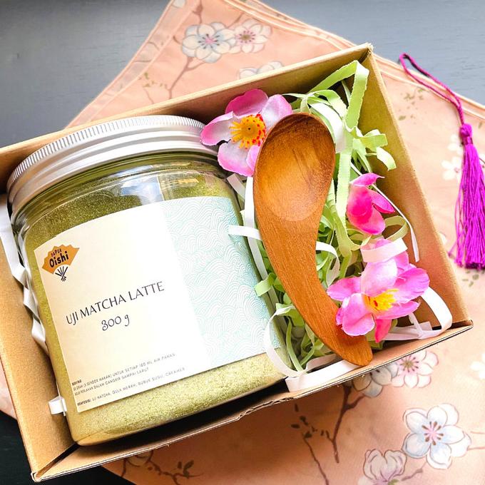 

Uji Matcha Latte Set | Gift Kado Wedding Christmas CNY Hamper Mother's