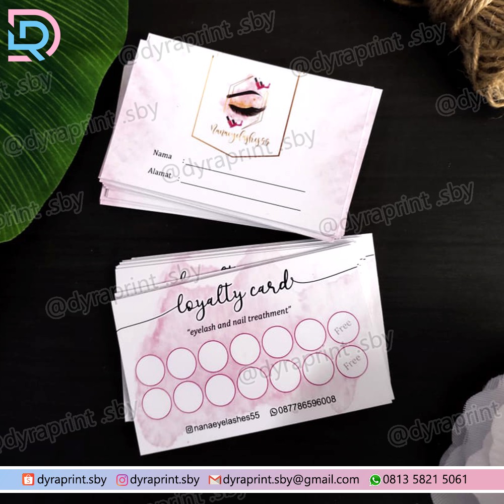 

Kartu Nama/Member Card Murah/Loyalty Card