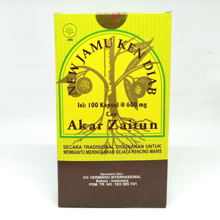 AKAR ZAITUN ( Kapsul Herbal Akar Zaitun)