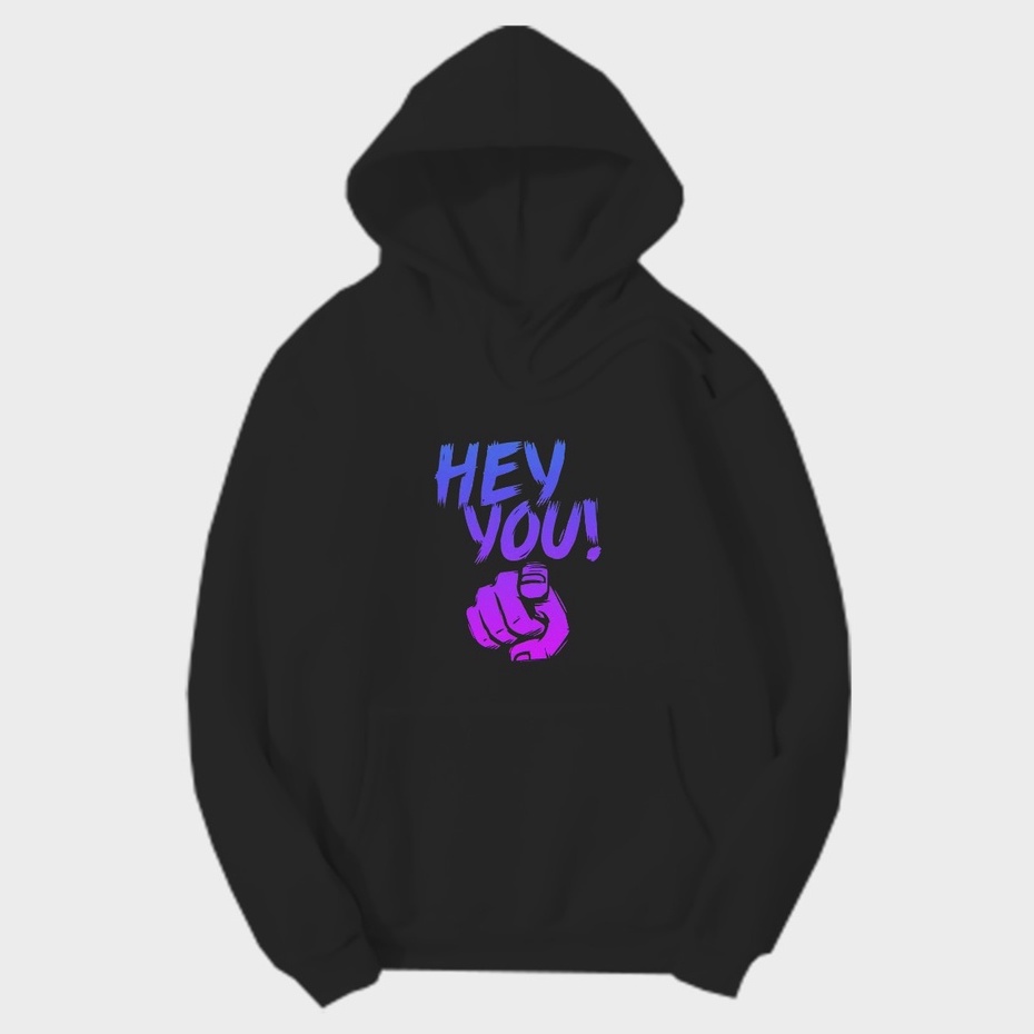 MVP - Hey You Hoodie - Hoodie Pria dan Wanita