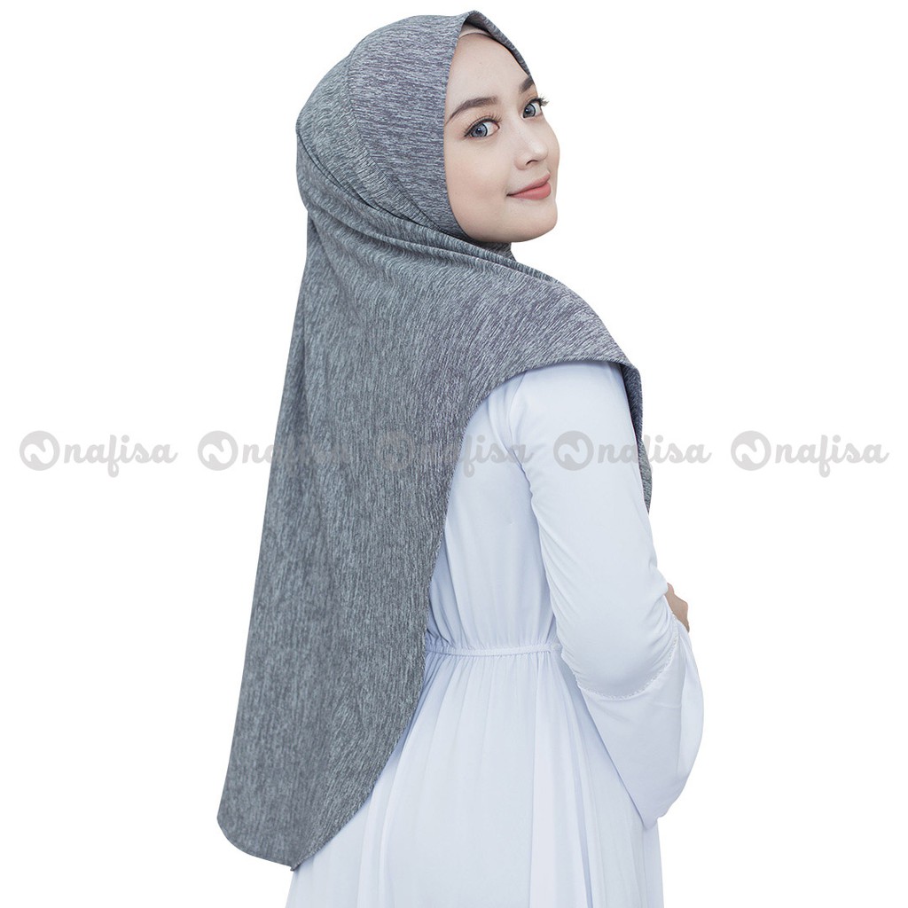 Jilbab Nafisa AYANA/Hijab Instan Non PET/Kerudung Instan Motif