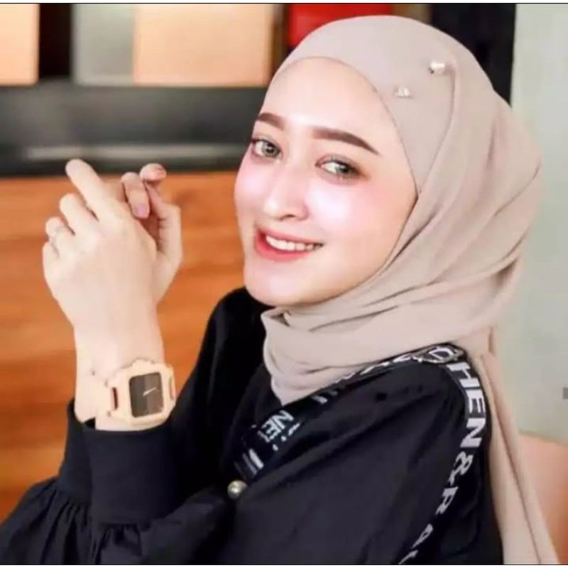 PASHMINA INSTAN PLUS INNER PEMBELIAN 5PCS GRATIS 1PCS KONEKTOR MASKER-3