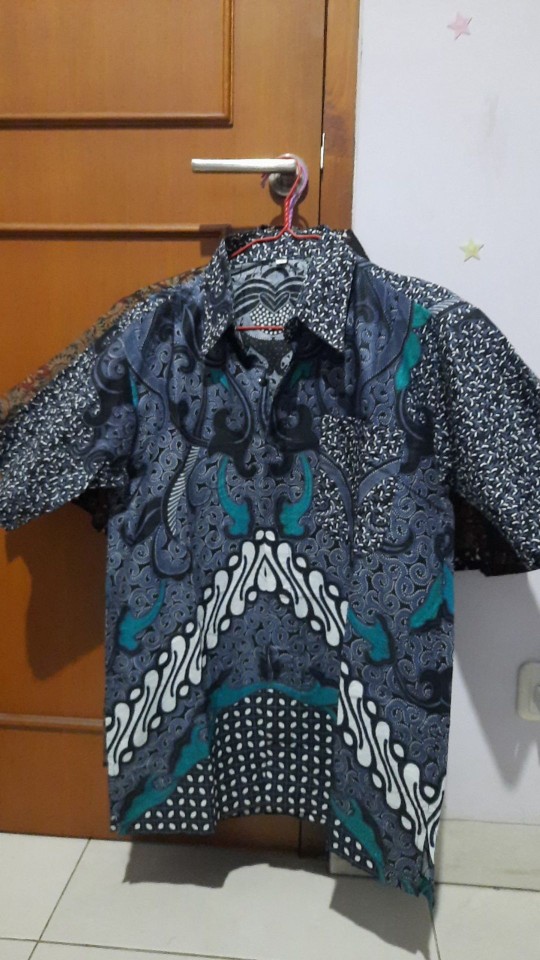New Arrival Distro Batik Pria Sogan Hrb026 Batikaf Notoarto Batik Ipnu-ippnu Hem Pria