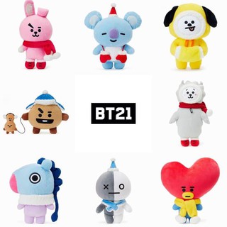 zona00075- Boneka BTS BT21 Winter Christmas Plush Doll ...